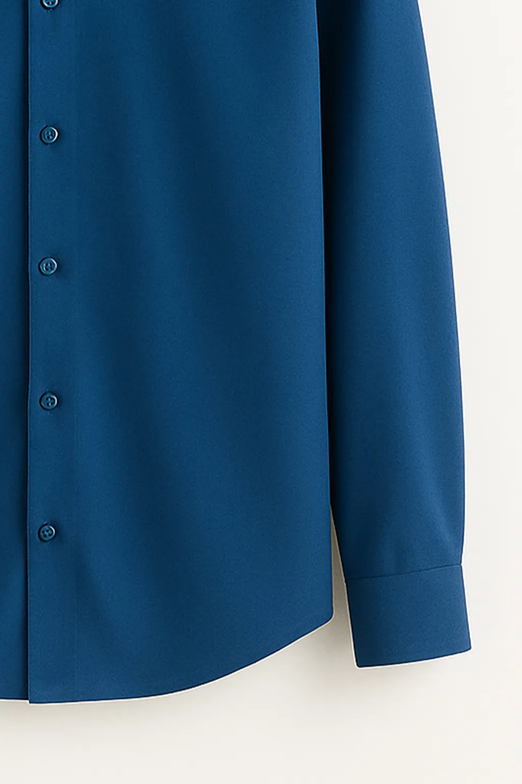 Gentlehaus's Signature Blue Camp Collar Design with Crisp Stitching and Polished Look Shirt